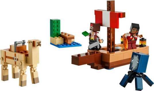 Купить Конструктор LEGO® Minecraft® Путешествие на пиратском