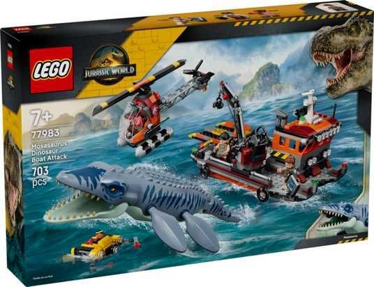 Купить Конструктор LEGO® Jurassic World Напад мозазавра на човен