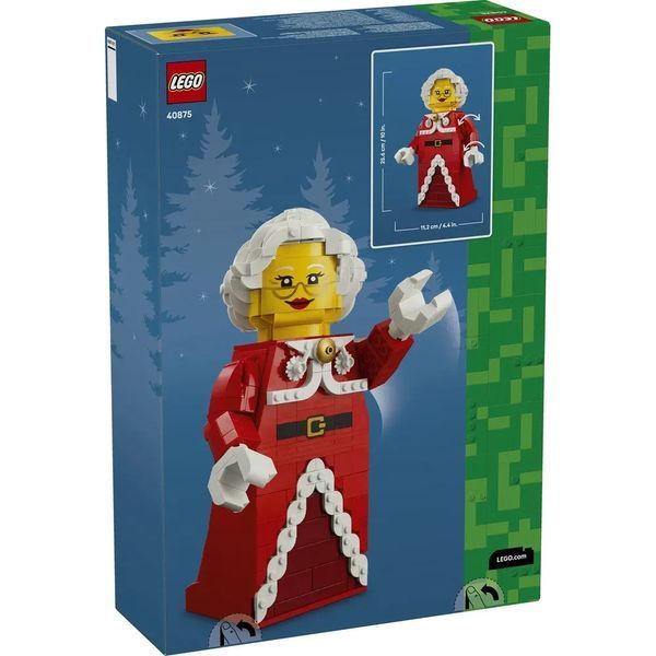 Конструктор LEGO&reg; Icons Збільшена мініфігурка місіс Клаус 40875 40875
