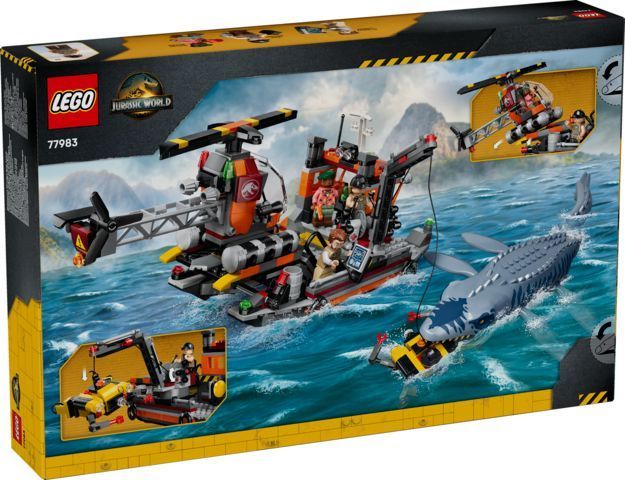 Конструктор LEGO&reg; Jurassic World Напад мозазавра на човен 77983 77983