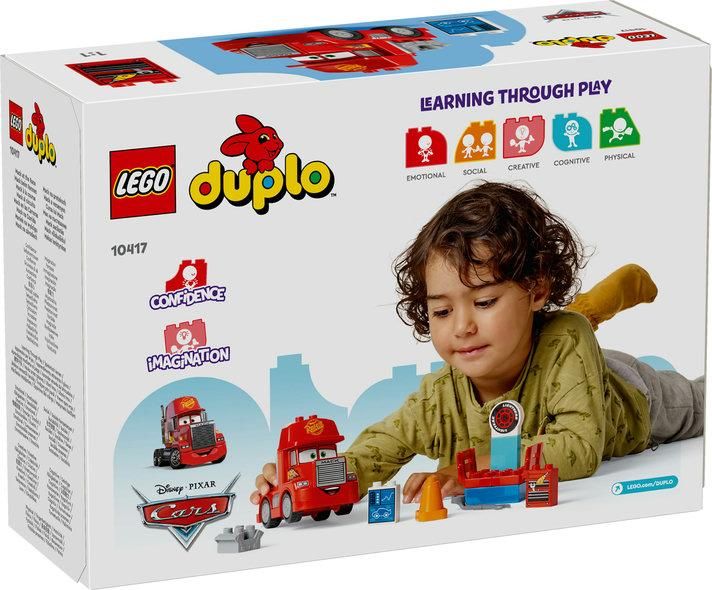 Конструктор LEGO® DUPLO® Disney and Pixar's Тачки Мак на перегонах 10417 10417