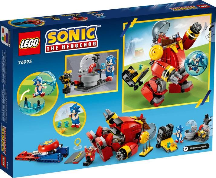 LEGO Sonic the Hedgehog Соник против смертельного робота-яйца доктора Эгмана 76993 76993