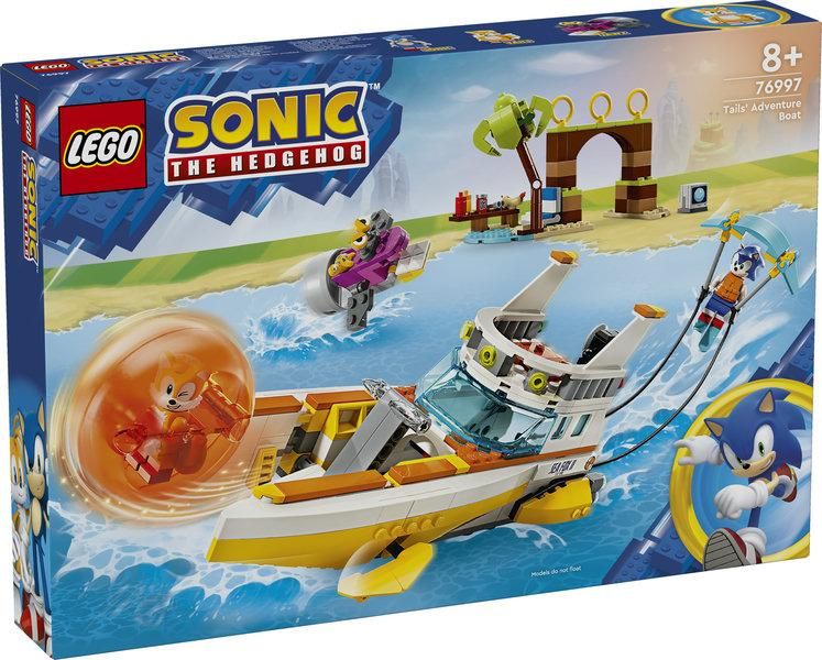 Конструктор LEGO® Sonic the Hedgehog™ Човен із «Пригод Тейлза» 76997 76997