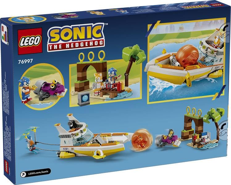 Конструктор LEGO® Sonic the Hedgehog™ Човен із «Пригод Тейлза» 76997 76997