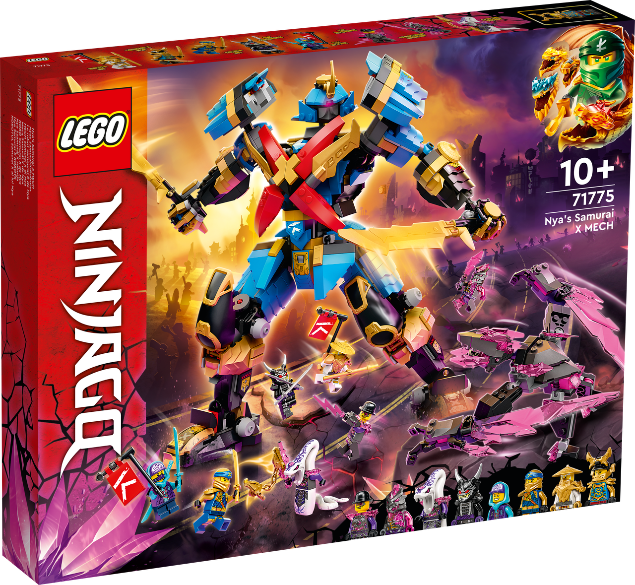Купити LEGO NINJAGO РОБОТ Нії Самурай Х 71775 в крамниці