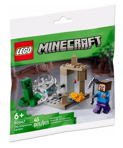 Конструктор LEGO Minecraft Карстовая пещера 30647 30647