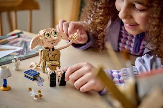 Купить Конструктор LEGO® Harry PotterTM Доби, свободный эльф 76469