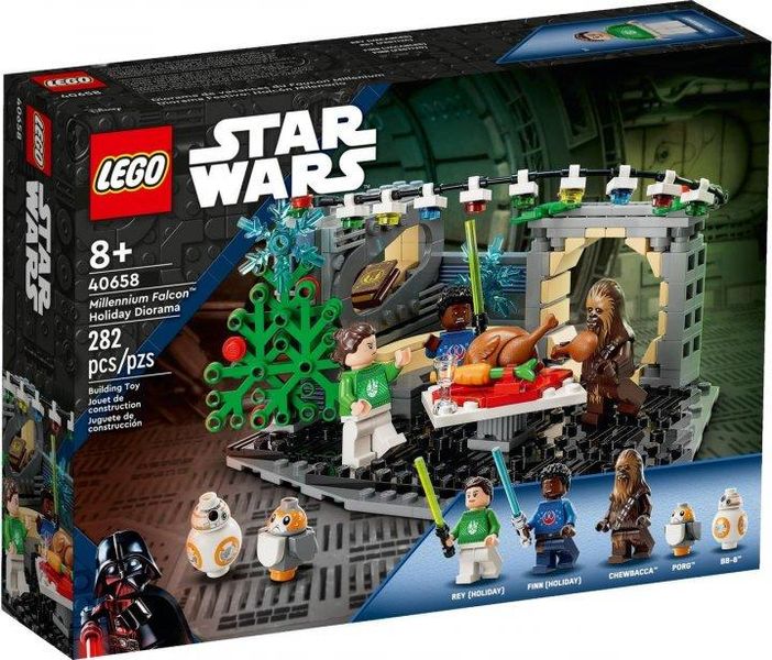 Конструктор Lego Star Wars Святкова діорама Тисячолітній сокіл 40658 40658