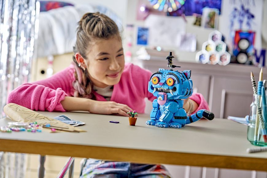 Конструктор LEGO&reg; KPop Demon Hunters Тигр Дерпі та пташка Сассі - 72537
