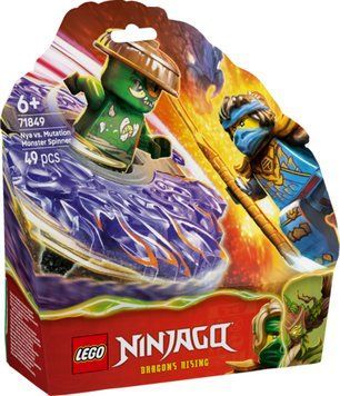 Конструктор LEGO Ninjago Нія проти спінера монстра-мутанта 71849 71849