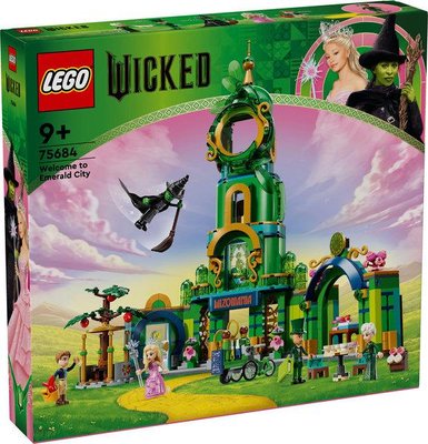 Конструктор LEGO® Wicked Добро пожаловать в Изумрудный город 75684