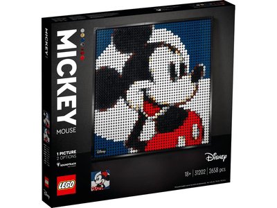 Конструктор LEGO Art Диснеевский Микки Маус 2658 деталей 31202 31202