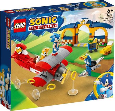 LEGO Sonic the Hedgehog Мастерская Тейлз и самолет Торнадо 76991 76991