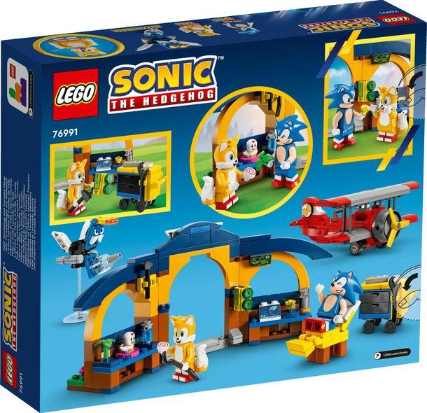 LEGO Sonic the Hedgehog Мастерская Тейлз и самолет Торнадо 76991 76991