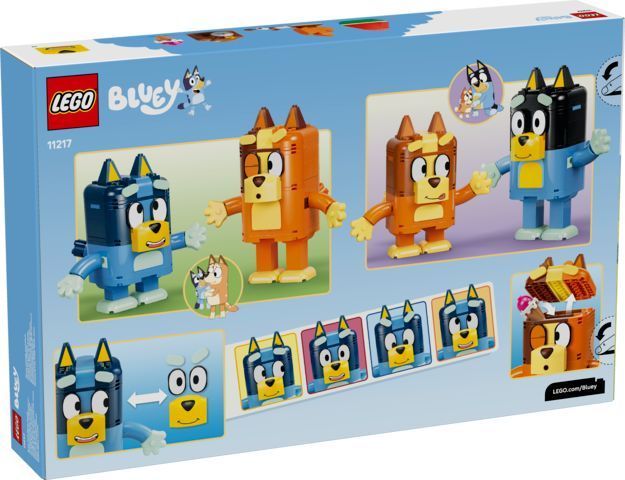 Конструктор LEGO&reg; Bluey Сім'я Блуї з кубиків 11217 11217