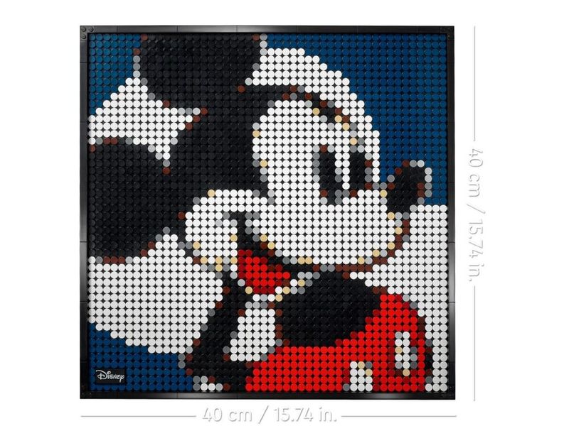 Конструктор LEGO Art Діснеївський Міккі Маус 2658 деталей 31202 31202