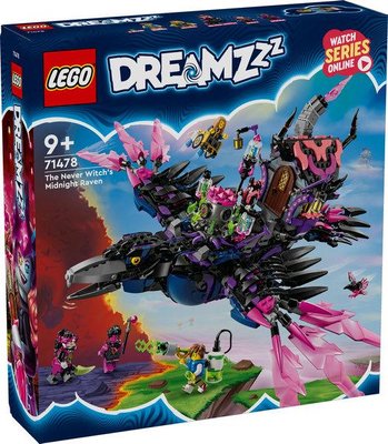 Конструктор LEGO® DREAMZzz™ Опівнічний ворон Невідьми 71478 71478