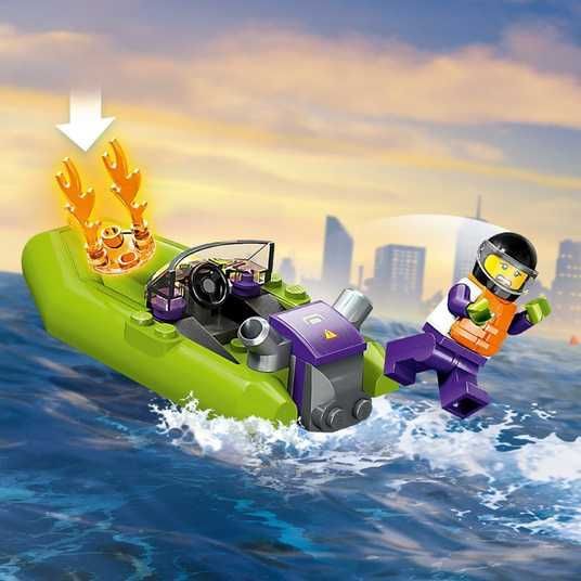 Купити офіційний Конструктор LEGO® LEGO City Човен пожежної