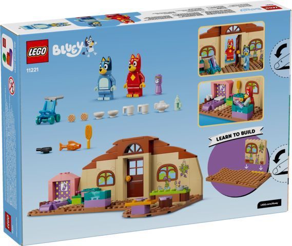 Конструктор LEGO&reg; Bluey Школа з Расті та Блуї 11221 11221