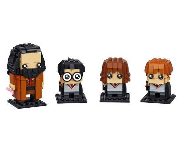 Конструктор LEGO Brick Headz Гаррі, Герміона, Рон та Хагрід 40495 40495