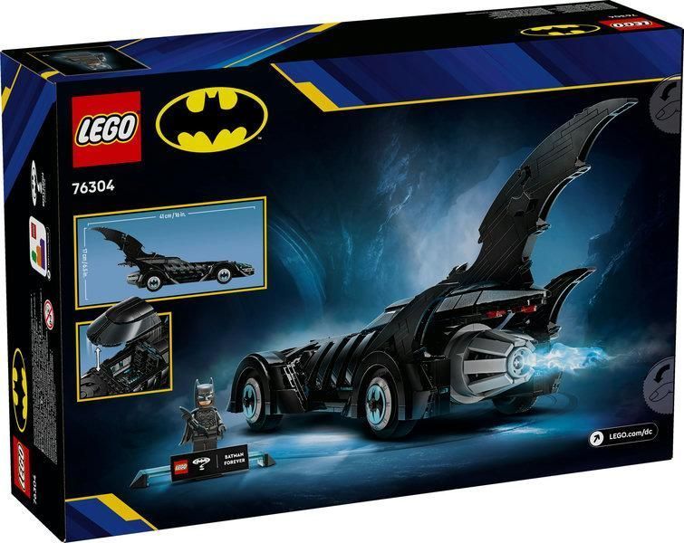Конструктор LEGO&reg; DC BatmanTM: Бэтмен навсегда Бэтмобиль 76304 76304