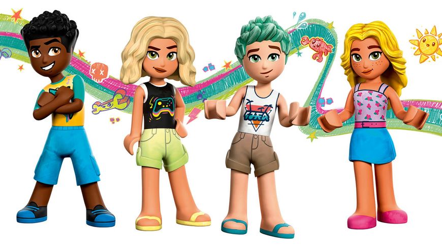 Конструктор LEGO Friends Пляжний парк розваг 41737 41737