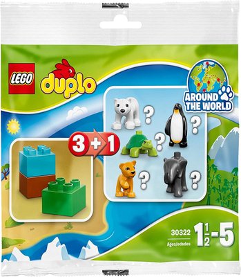 Конструктор Lego Duplo Навколо світу Набір тварин 30322 30322