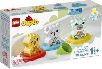 LEGO 10965 DUPLO My First Веселе купання: Плаваючий потяг із тваринами 10965