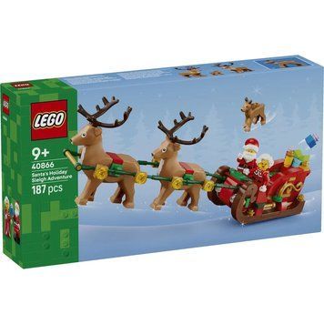 Конструктор LEGO&reg; Icons Святкові пригоди Санти на санчатах 40866 40866