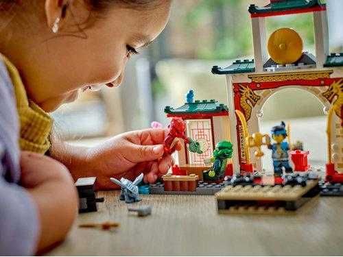 Купить Конструктор LEGO Ninjago Храм ниндзя Спин-джитсу 71831 в