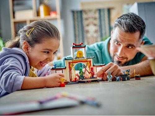 Купить Конструктор LEGO Ninjago Храм ниндзя Спин-джитсу 71831 в