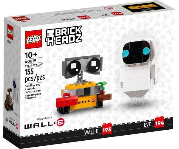 Конструктор LEGO Brick Headz EVE & WALL-E 40619 40619