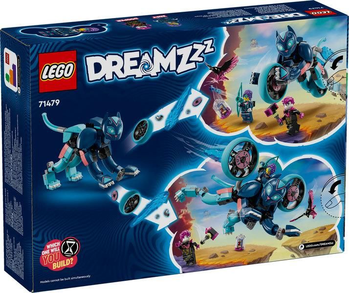 Конструктор LEGO® DREAMZzz™ Котячий іграшковий мотоцикл Зоуі 71479 71479