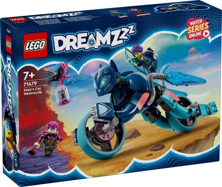 Конструктор LEGO® DREAMZzz™ Котячий іграшковий мотоцикл Зоуі 71479 71479