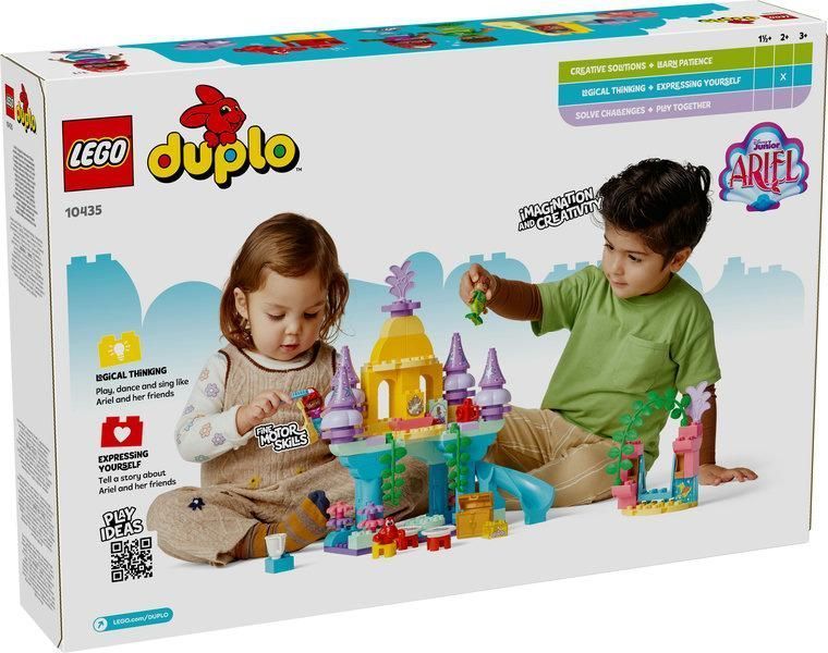 Конструктор LEGO&reg; DUPLO&reg; | Disney Чарівний підводний палац Аріель 10435 10435