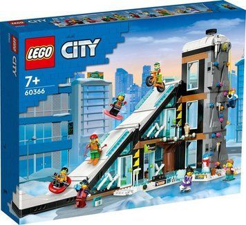 Конструктор LEGO City Гірськолижний і скелелазний центр 60366 60366