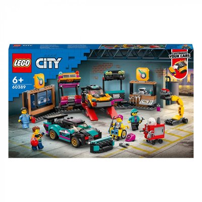 Конструктор LEGO® LEGO City Тюнінг-ательє 507 деталей (60389) 60389