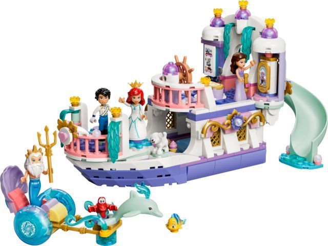 Конструктор LEGO&reg; │ Disney Принцеса Королівський весільний човен Аріель 43299 43299