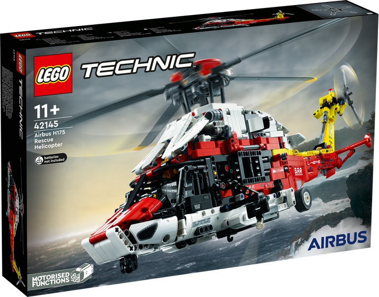 Конструктор LEGO® Technic Рятувальний гелікоптер Airbus H175 42145 42145