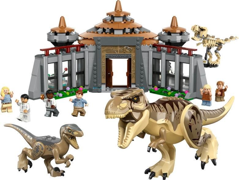 LEGO Jurassic World Центр відвідувачів: Атака тиранозавра й раптора 76961 76961