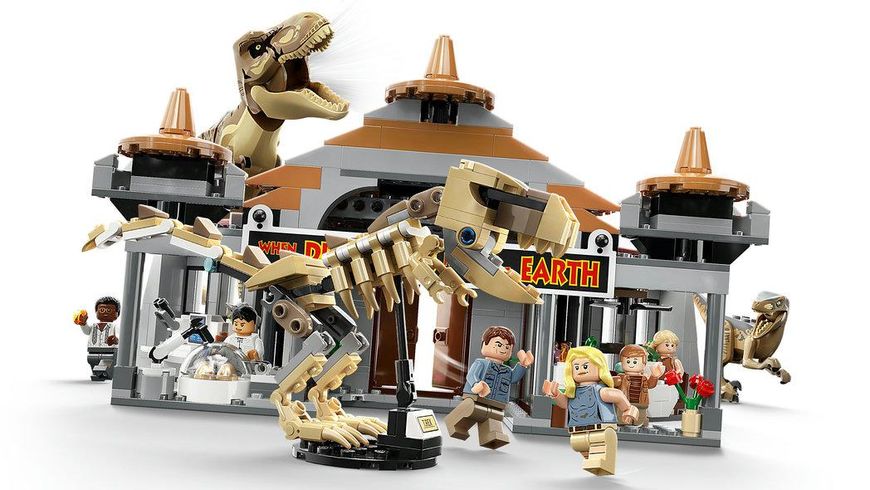 LEGO Jurassic World Центр відвідувачів: Атака тиранозавра й раптора 76961 76961