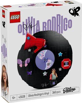 Конструктор LEGO&reg; Editions Вініл Олівії Родріґо 43028