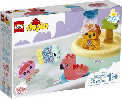 LEGO 10966 DUPLO My First Веселе купання: Плаваючий острів із тваринами 10966