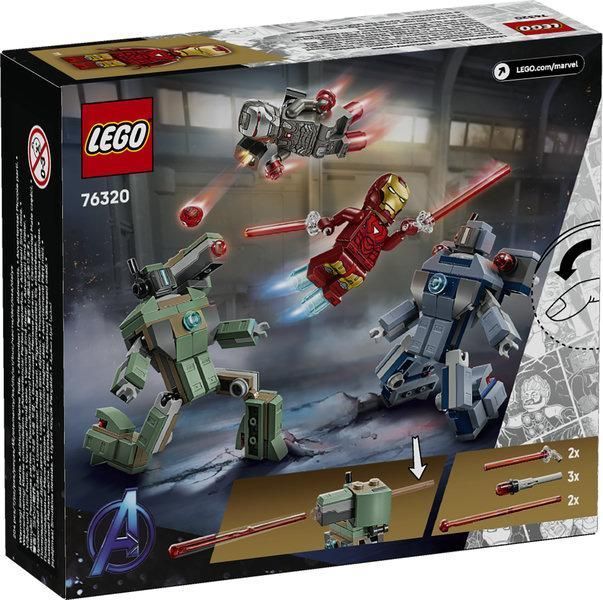 Конструктор LEGO&reg; | Marvel Железный человек и Боевая Машина против Хаммер Дронов 76320 76320