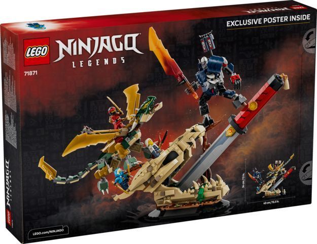 Конструктор LEGO&reg; NINJAGO&reg; Битва у черепа Дракона с мечом 71871 71871