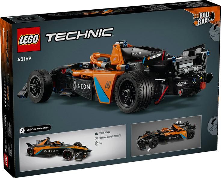 Конструктор LEGO® Technic NEOM McLaren Formula E 42169 42169