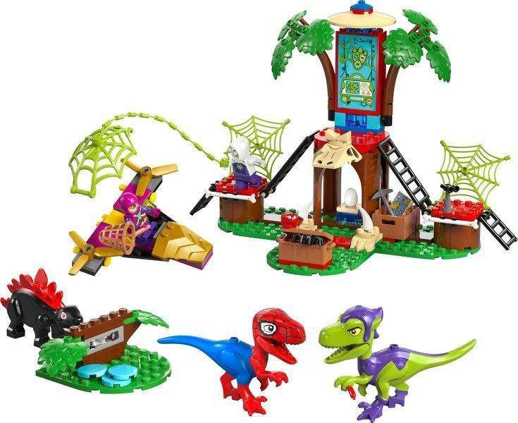 Конструктор LEGO Super Heroes Битва Павука та раптора Гоббі у штаб-будинку на дереві 11200 11200