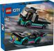 Конструктор LEGO® City Автомобіль для перегонів й автовоз 60406 60406 фото 1