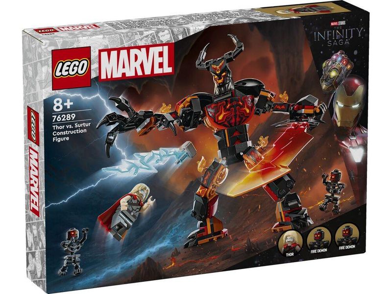 Конструктор LEGO® Marvel Тор проти збірної фігурки Суртура 76289 76289