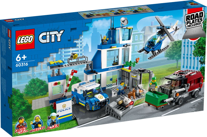 Конструктор LEGO City Police Поліцейська дільниця 60316 60316